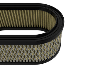 aFe Magnum FLOW Round Racing Air Filter w/Pro GUARD 7 Fits Weber IDA 48 Carburetors (3-1/4 IN H)