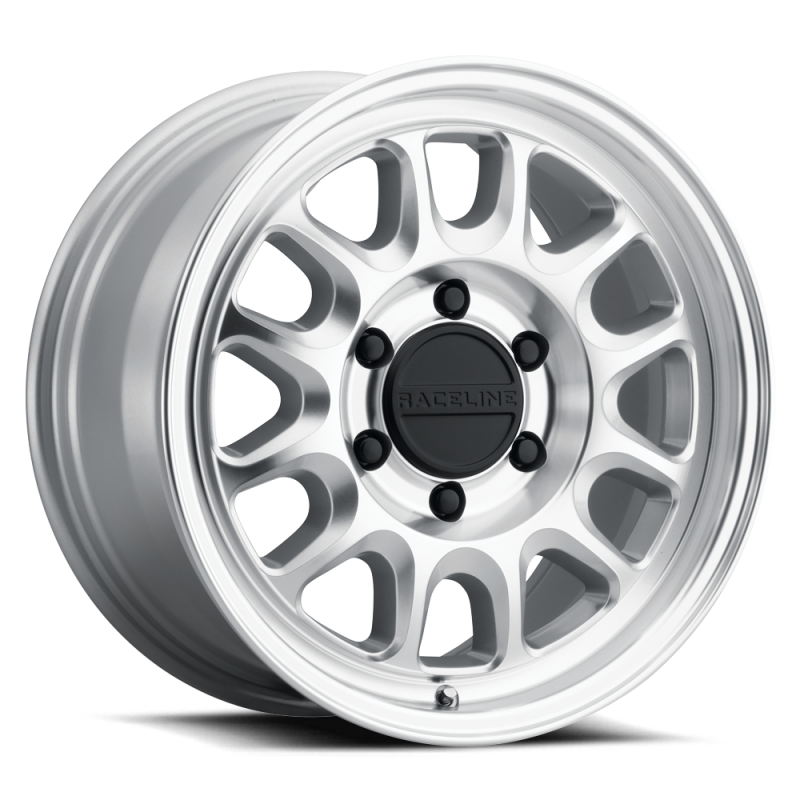Raceline 958MC Rogue 17x8.5in / 5x127 BP / 0mm Offset / 78.1mm Bore - Machined CC Wheel