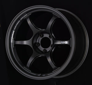 Advan RG-D2 18x9.5 +22 5x114.3 Semi Gloss Black Wheel