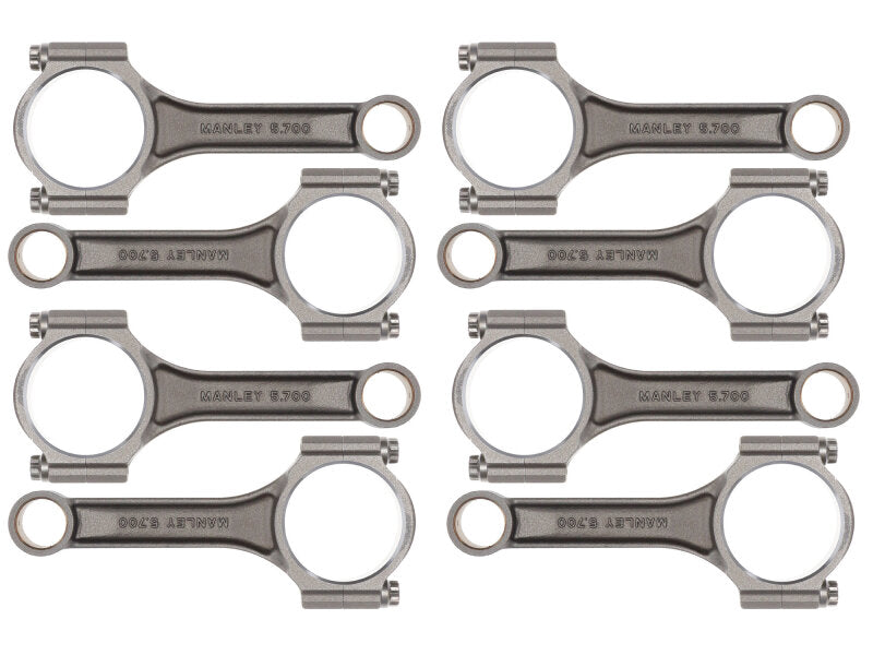 Manley Chevrolet Small Block Sportsmaster Connecting Rod Set - 5.850in Length