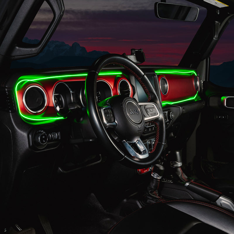 Oracle 18-23 Jeep Wrangler JL/Gladiator JT Dynamic ColorSHIFT LED Interior Dash Board Kit