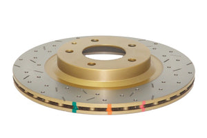 DBA 03-10 RX-8 Std Suspension / Sport Suspension Rear Drilled & Slotted 4000 Series Rotor