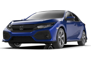Rally Armor 17-21 Honda Civic EX/EX-L/LX (Hatchback) Black UR Mud Flap Dark Grey Logo