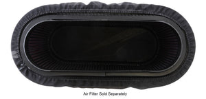 K&N Air Filter Wrap - Black - 4.313in Base ID x 4.75in Top ID x 6.75in H