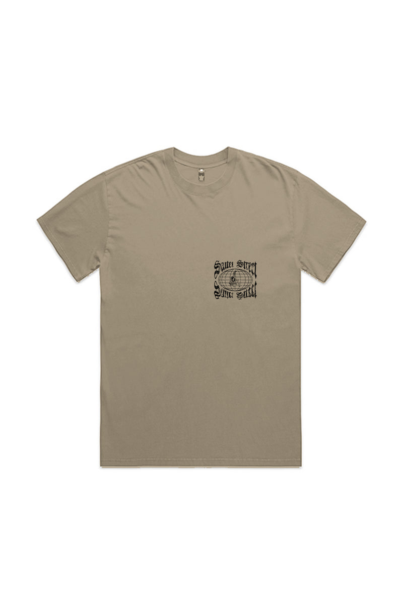 TE37 DISTRESSED HEAVYWEIGHT T-SHIRT