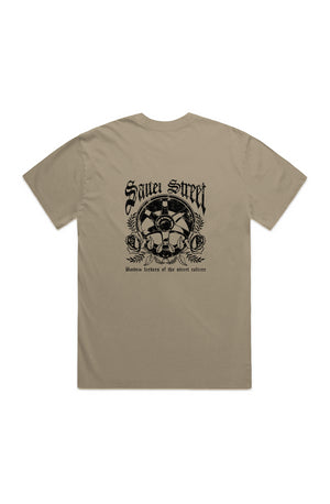 TE37 DISTRESSED HEAVYWEIGHT T-SHIRT