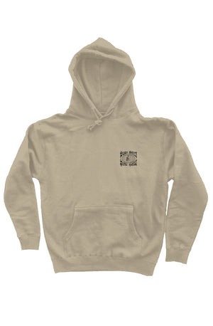 TE37 DISTRESSED HEAVYWEIGHT HOODIE