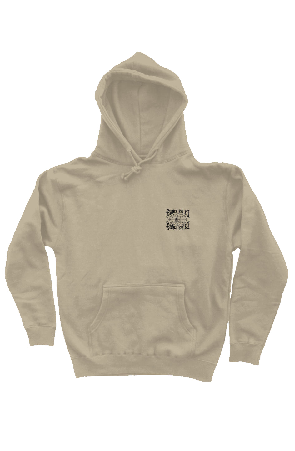 TE37 DISTRESSED HEAVYWEIGHT HOODIE