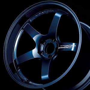 Advan GT Premium Version 20x11.0 / +05 ET / 5x114.3 / 73mm Bore / Racing Titanium Blue