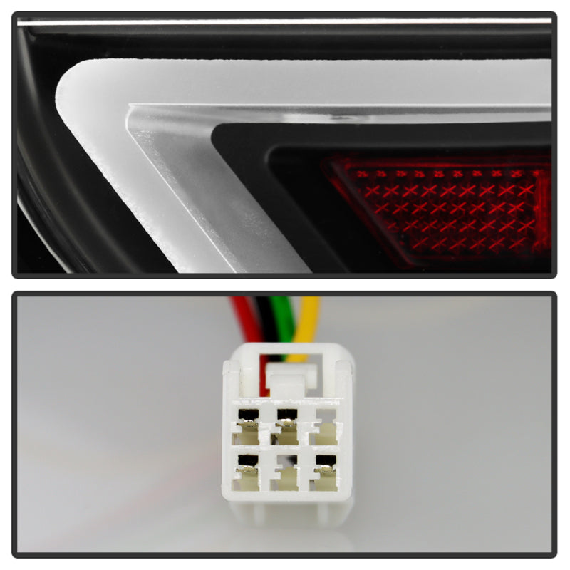 Spyder 16-20 Mazda Miata MX-5 LED Tail Lights - Black (ALT-YD-MMI16-LED-BK)