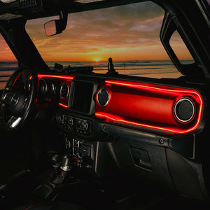 Oracle 18-23 Jeep Wrangler JL/Gladiator JT Dynamic ColorSHIFT LED Interior Dash Board Kit
