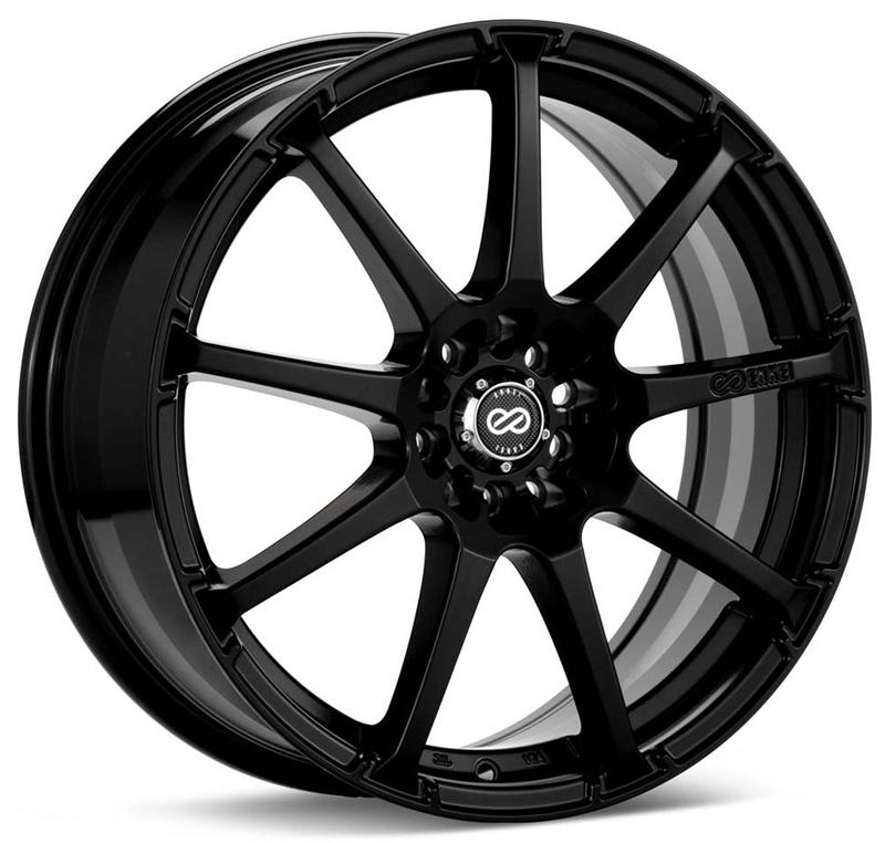 Enkei EDR9 17x8 5x100/114.3 38mm Offset 72.6 Bore Diameter Matte Black Wheel