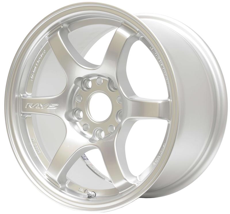 Gram Lights 57DR 15x8.0 +28 5x114.3 Sunlight Silver Wheel