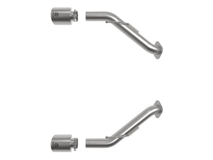 aFe 2023 Nissan Z V6-3.0L (tt) Takeda Stainless Steel Axle-Back Exhaust System w/ Polished Tip