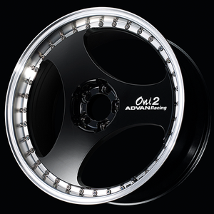 Advan ONI2 Progressive 20x11.0 / +05 Off / 5x114.3 / 73mm Bore / Machining and Racing Gloss Black