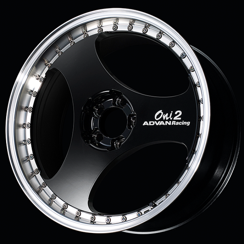 Advan ONI2 Progressive 20x9.0 / +30 Offset / 5x114.3 / 73mm Bore / Machining and Racing Gloss Black