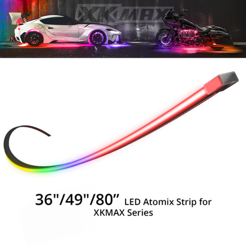 XK Glow Body Gap Strip - 80in Left