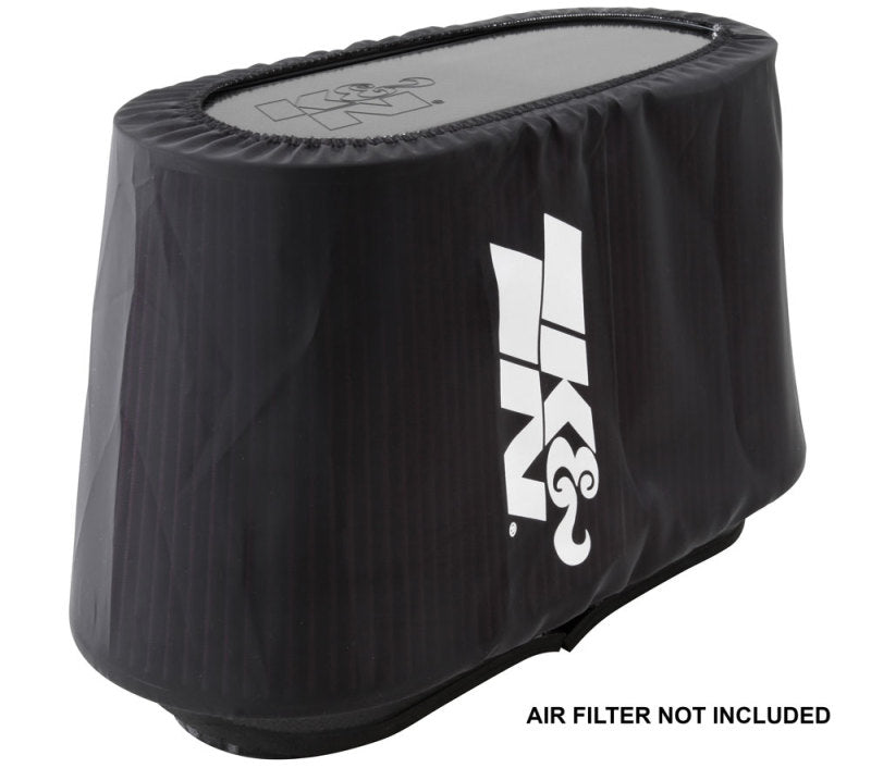 K&N Air Filter Wrap - Black - 4.313in Base ID x 4.75in Top ID x 6.75in H