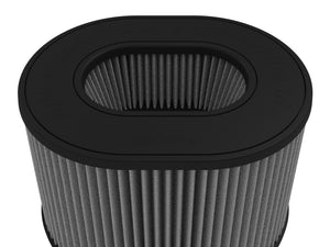 aFe Magnum FORCE Intake Filter w/Pro DRY S 5-1/2IN F x (12-1/4x9-3/4)IN B x (11-1/4x8-3/4)IN Tx8IN