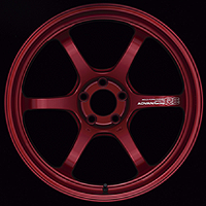 Advan R6 20x11 +5mm 5x114.3 Racing Candy Red Wheel