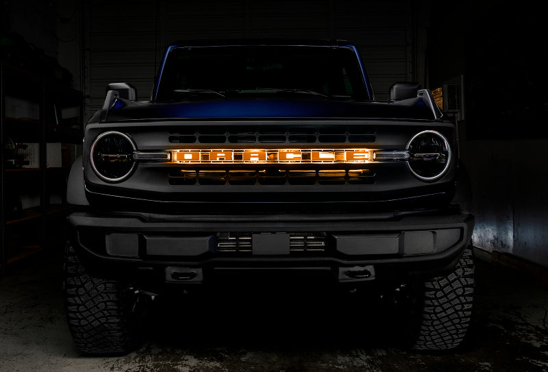 ORACLE Lighting Universal Illuminated LED Letter Badges - Matte Blk Surface Finish - D