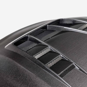Seibon 23-25 Toyota Corolla GR TV-Style Double-Sided Carbon Fiber Hood