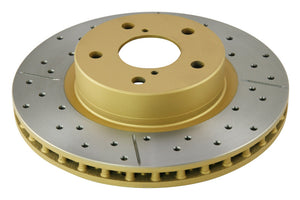 DBA 93-01 Subaru Impreza Front Street Series Drilled & Slotted Rotor