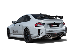 Akrapovic BMW M2 Coupe (G87) Tail Pipe Set - Chopped Carbon