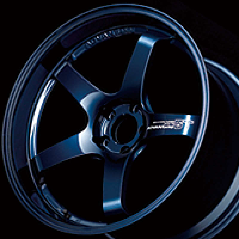 Advan GT Premium Version 19x10.5 +32 5x112 Racing Titanium Blue Wheel