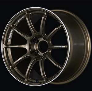 Advan RSIII 18x10 +25 5x114.3 Umber Bronze Metallic and Ring Wheel