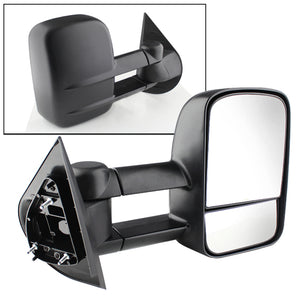 xTune Chevy Silverado 07-12 Manual Extendable Power Heated Adjust Mirror Right MIR-CSIL07-PW-R