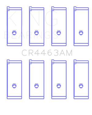 King Engine Bearings Honda Civic 1438Cc (Size +0.25mm) Connecting Rod Bearing Set