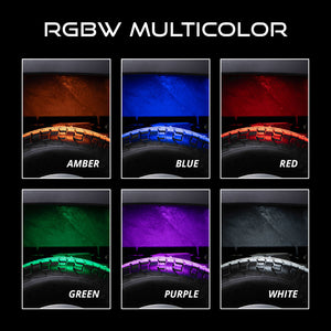 Diode Dynamics Stage Series SXS Rock Light Installer Kit RGBW M8 (4-pack)