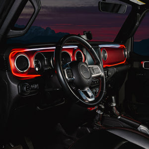 Oracle 18-23 Jeep Wrangler JL/Gladiator JT Dynamic ColorSHIFT LED Interior Dash Board Kit