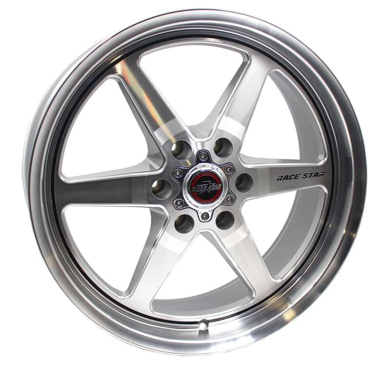 Race Star 93 Truck Star 20x9 6x5.50bc 6.00bs Silver/Machined Wheel