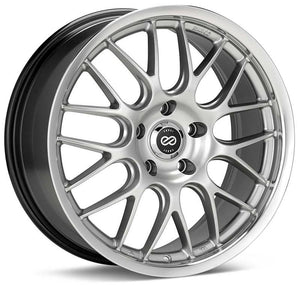 Enkei Lusso 18x9 40mm Offset 5x114.3 Bolt Pattern 72.6 Bore Black w/ Machined Lip Wheel