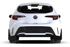 Rally Armor 18-25 Toyota Corolla Hatchback Blue UR Mud Flap Black Logo