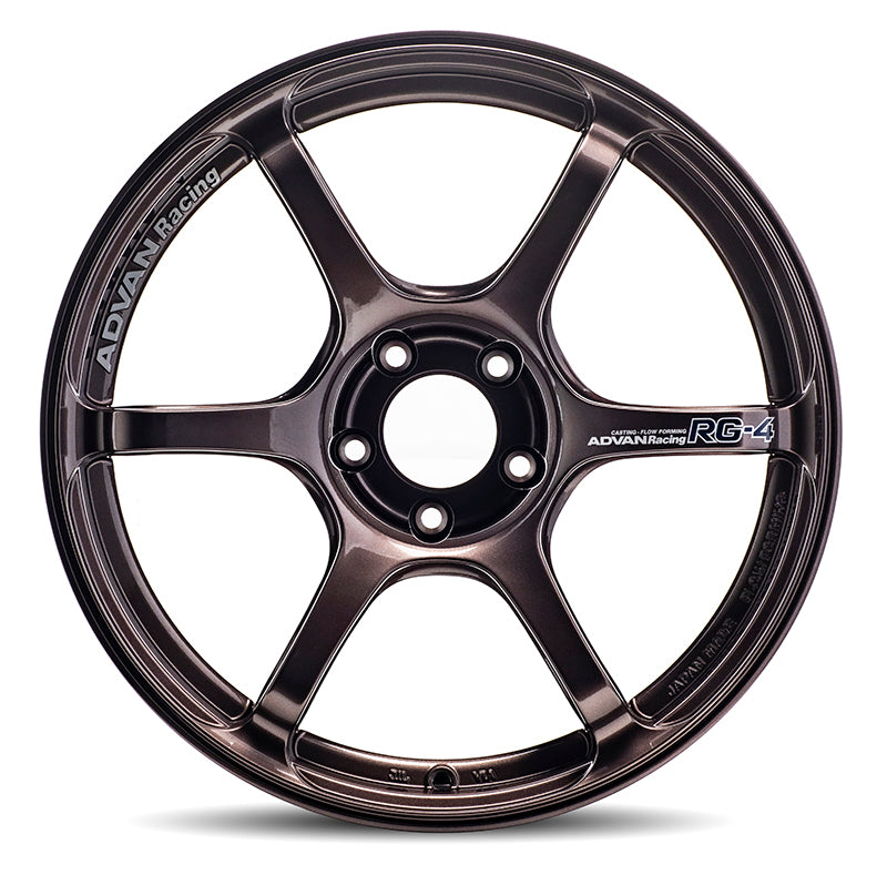 Advan RG-4 18x8 +47 5x100 Racing Copper Bronze Wheel