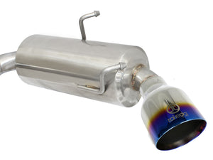 aFe Takeda Exhaust Axle-Back 13-15 Scion FRS / Subaru BRZ 304SS Blue Flame Dual Tips Exhaust
