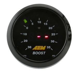 AEM 52mm Boost Digital Gauge -30-35psi