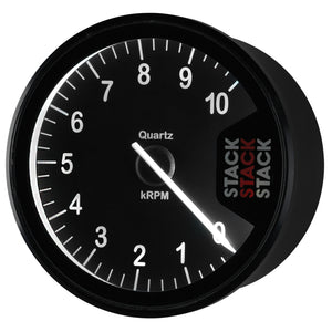 Autometer Stack Clubman Tachometer 80mm 0-10K RPM - Black