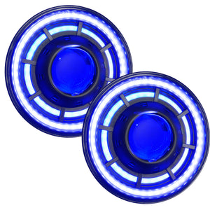 ORACLE Lighting 0718 Jeep Wrangler JK Oculus 7in ColorSHIFT BiLED Projector Headlights