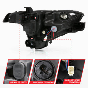 ANZO 22-24 Toyota Tundra (w/Factory LED Refl.) Z-Series Full LED Proj Headlights - Driver Side ONLY