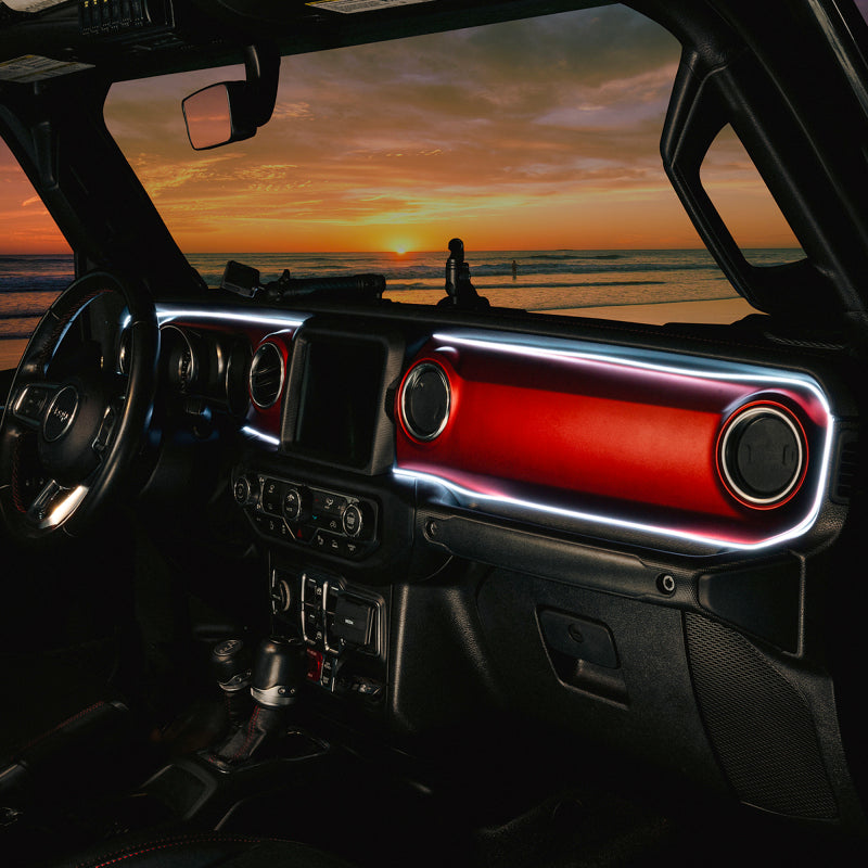 Oracle 18-23 Jeep Wrangler JL/Gladiator JT Dynamic ColorSHIFT LED Interior Dash Board Kit