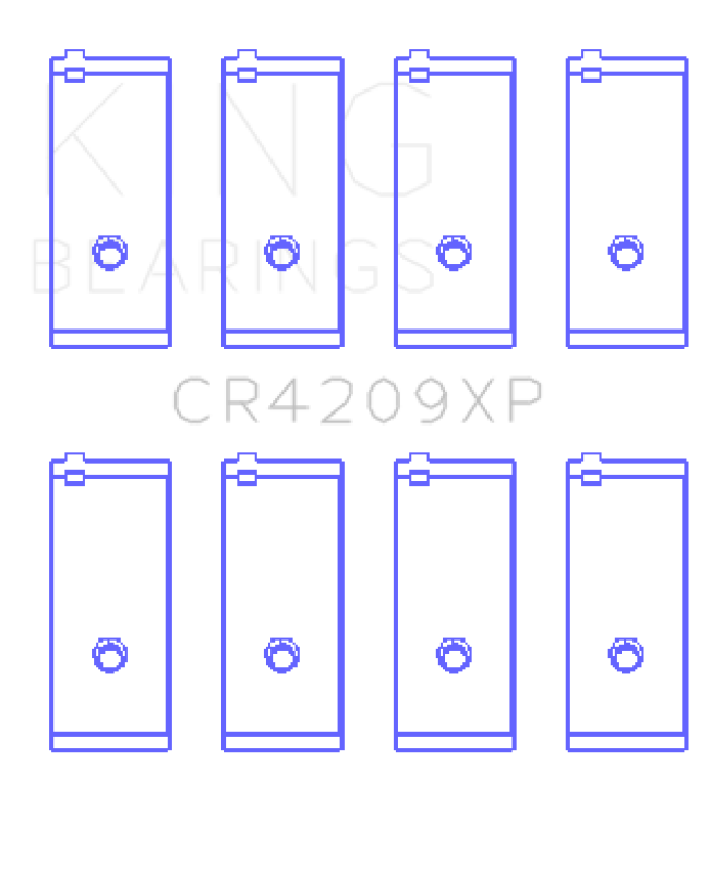 King Engine Bearings Toyota 3SGTE (Size STDX) Performance Rod Bearing Set