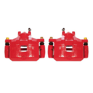 Power Stop 08-17 Mitsubishi Lancer Front Red Calipers w/Brackets - Pair