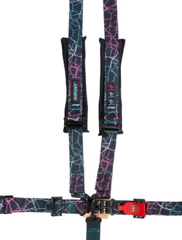 PRP Shreddy 5.2 Harness with Removable Pads - Cracked
