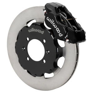 Wilwood Forged Dynalite Front Hat Kit - Black Caliper 11.75in Rotor 16+ Miata