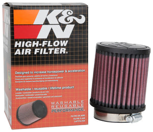 K&N Universal Rubber Filter 2.5 inch 5 Degree FLG 3.5 inch OD 4 inch Height