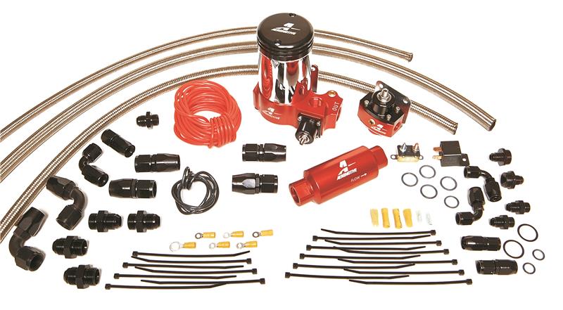 Aeromotive A2000 Complete Drag Race Fuel System for Single Carb